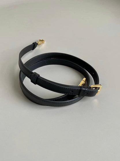 BOSTON 20 HANDBAG IN BLACK CALFSKIN
