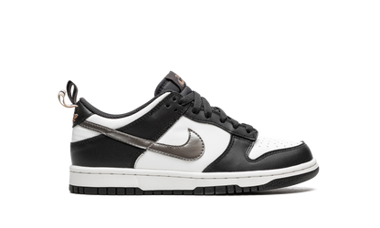 Dunk Low "Black White Metallic" DH9764 001