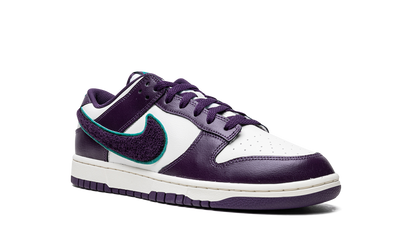 Dunk Low "Chenille Swoosh - Grand Purple" DQ7683 100