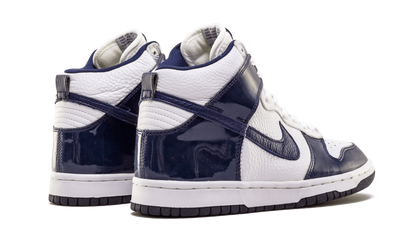Dunk High "WHITE / MIDNIGHT NAVY" 304093 141