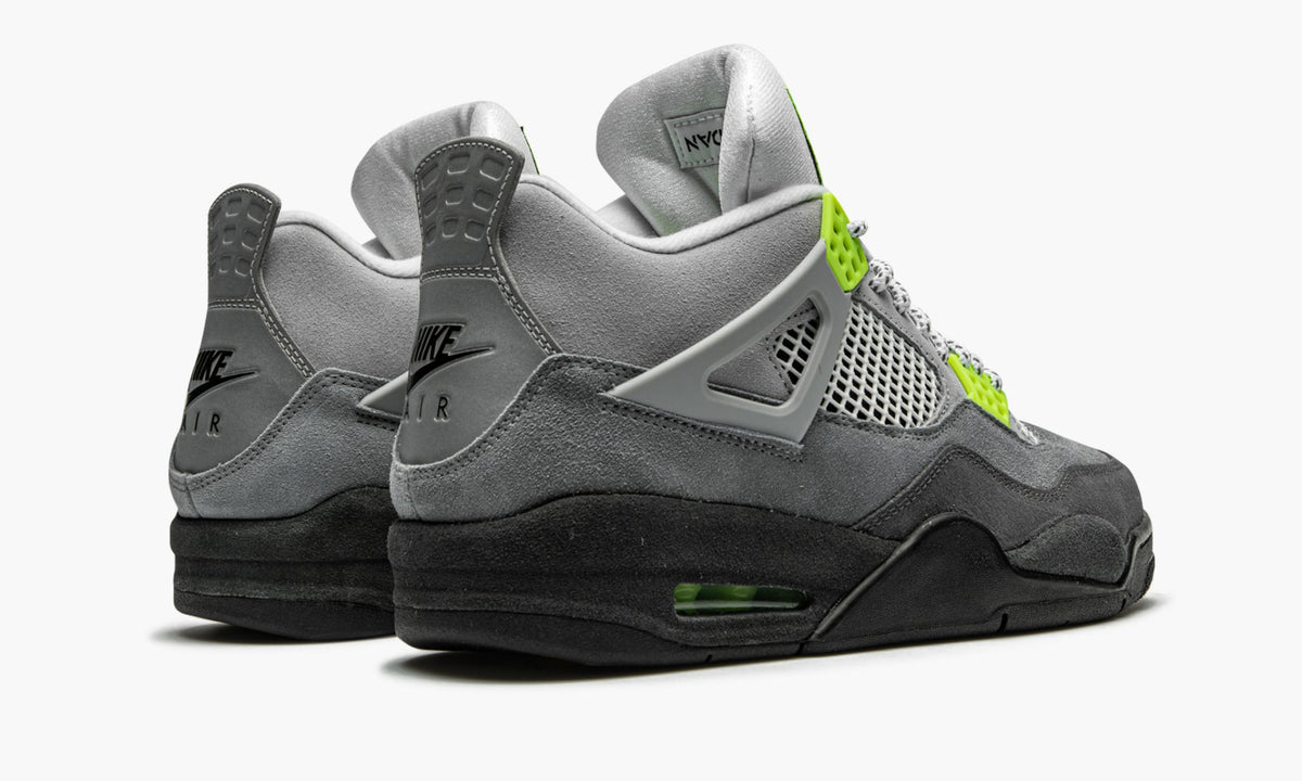 Air Jordan 4 Retro SE “Neon” Sneakers - Vintage Inspired