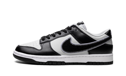 Dunk Low "Chenille Swoosh Black Grey" DQ7683 001