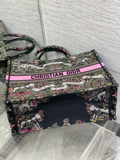 Dior 2026 Around The World Tote Bag Canvas 542528