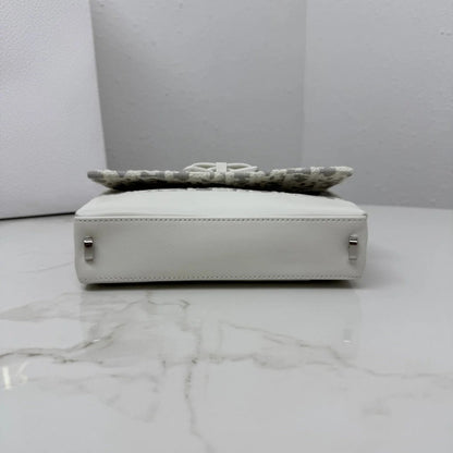 Dior 2026 Chain Bag 21cm Fabric Lambskin