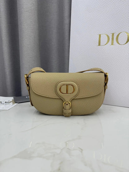 Dior 2026 Bobby East-West Bag 21cm Multicolors Fabric and Grained Calfskin