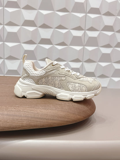 CD 26s Vibe Sneaker Taupe Suede 613748