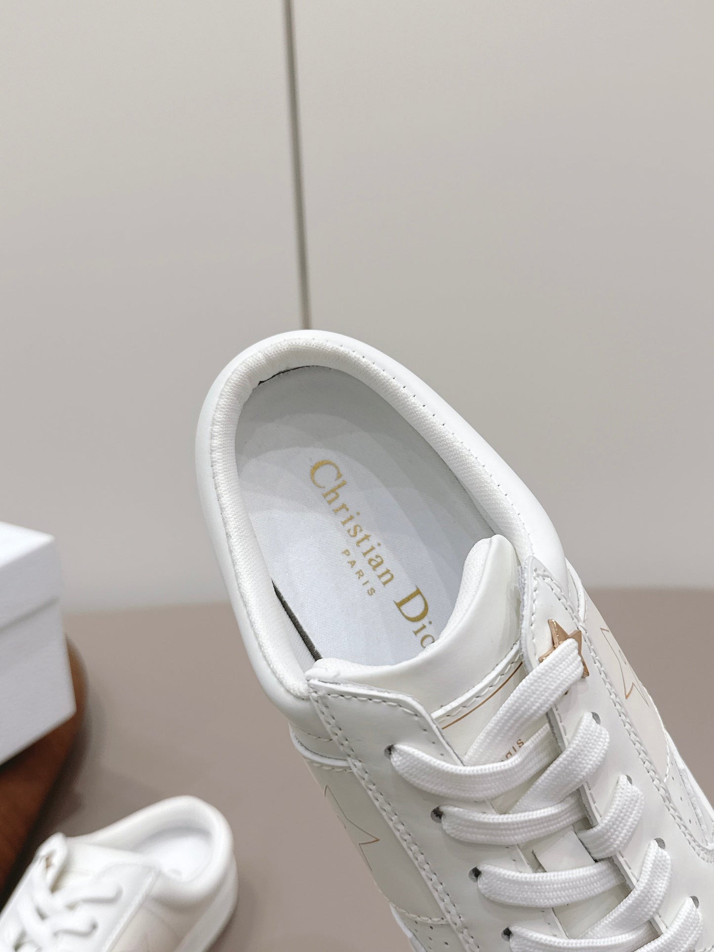 CD Dior Mule Full White Suede Leather 739312
