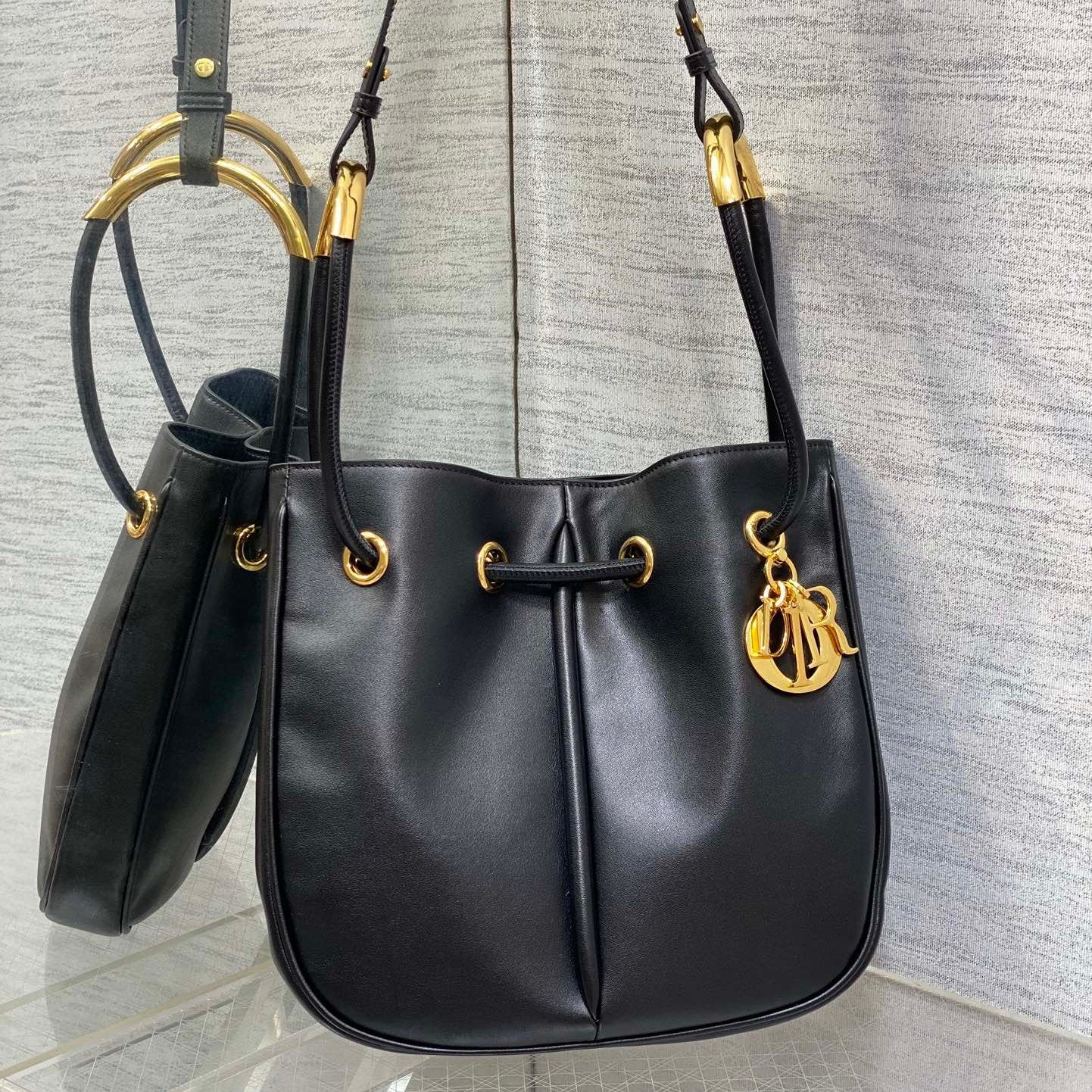 meidum cd nolita 27cm black calfskin