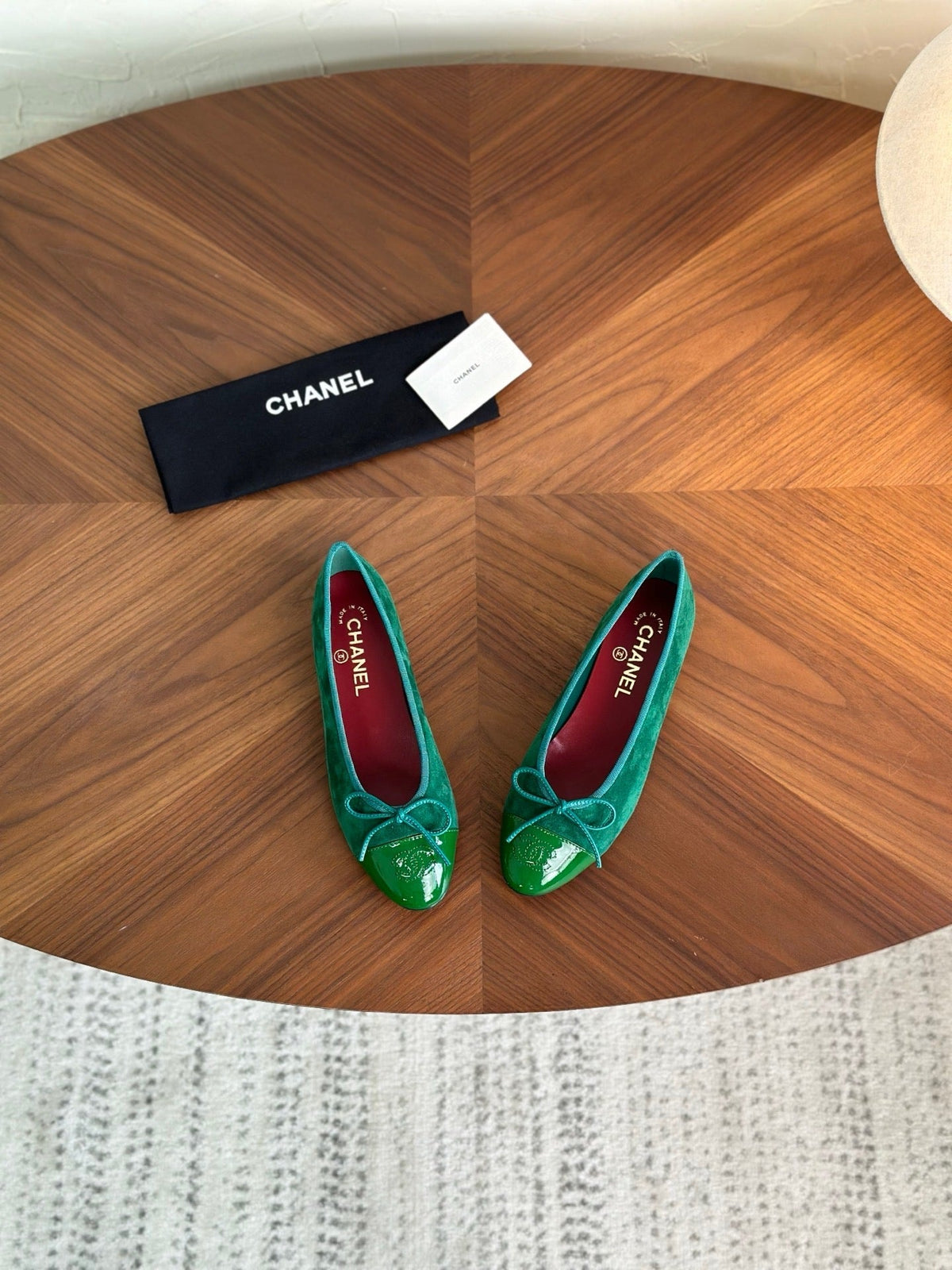 Chanel 2026 Ballet Flat Lambskin And Suede 907860