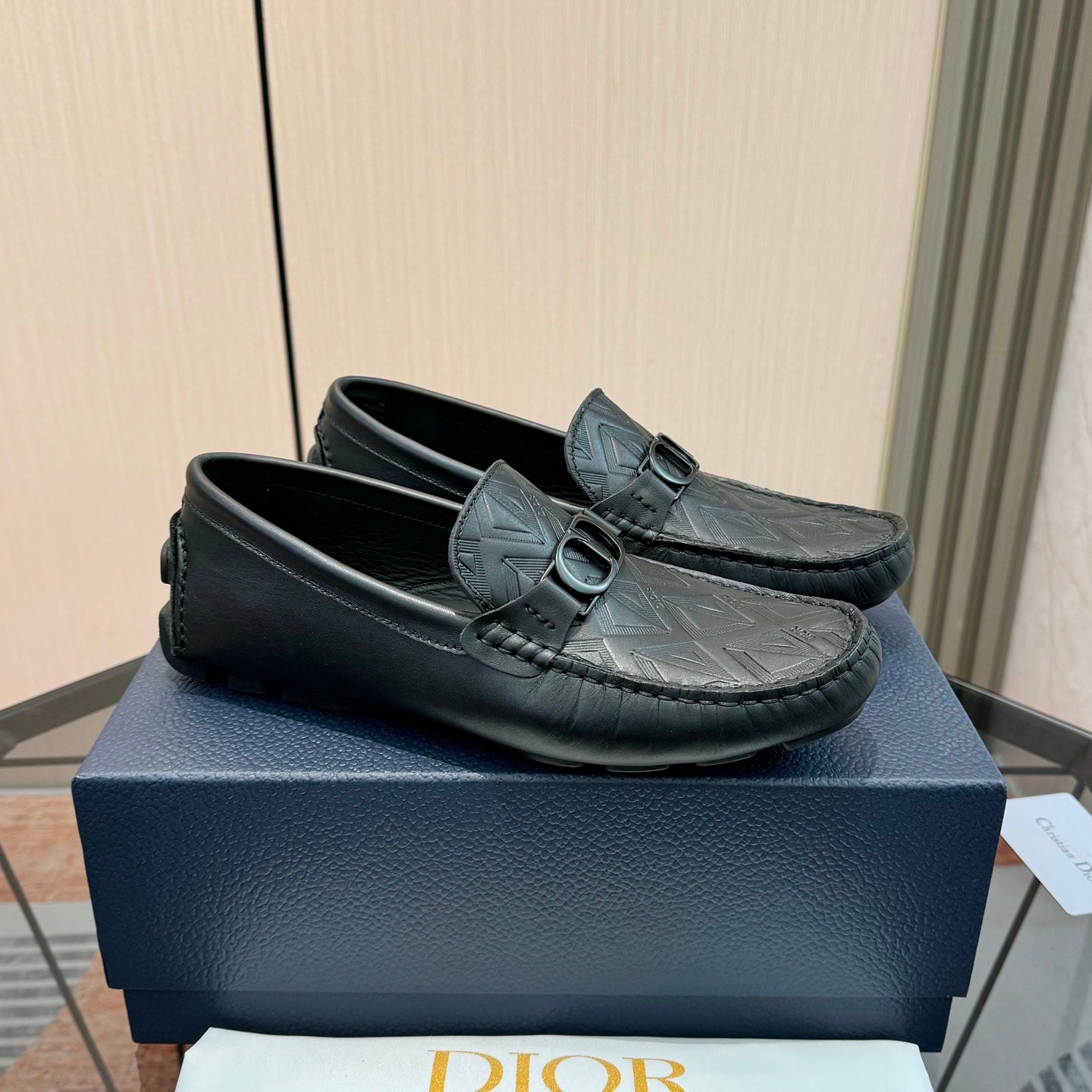 CD Odéon Men’s Loafer Black Cowhide 664122