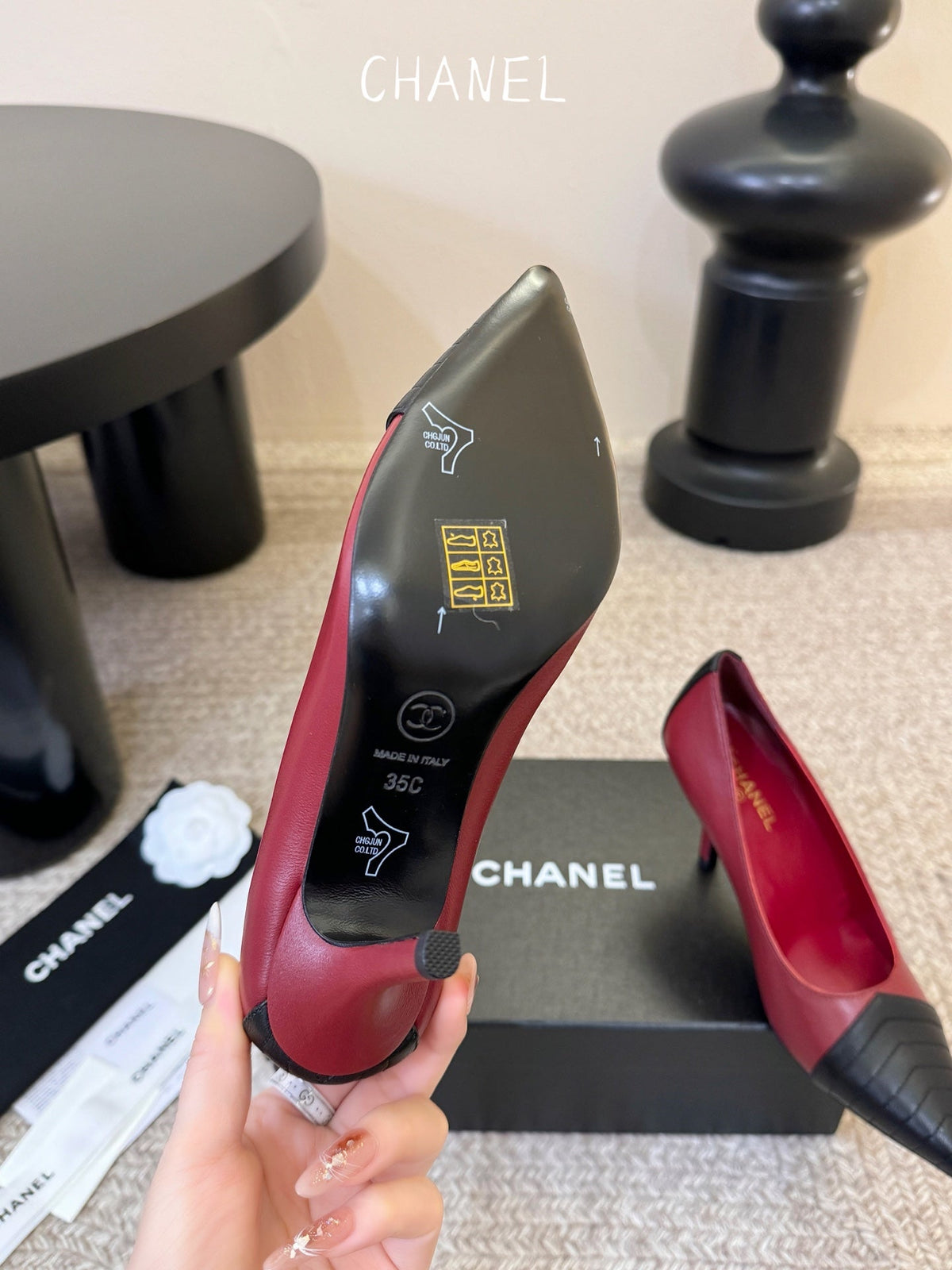 Chanel 2026 Pumps Sheepskin 835695