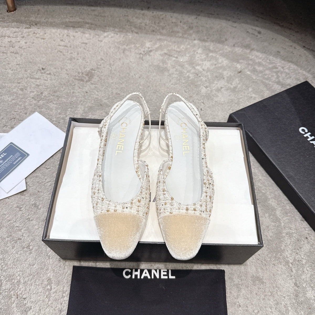 Chanel 2026 Flat Sandals Sheepskin 826287