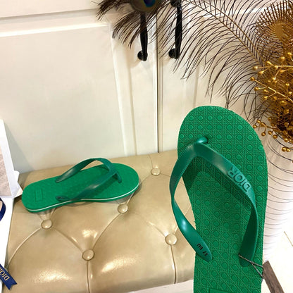 CD Thong Sandal Green Rubber 687621