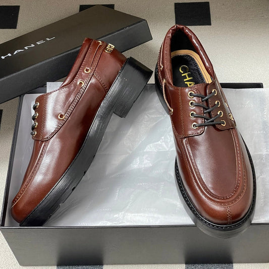 CC 26 Lace-Up Loafer Brown Sheepskin 594248