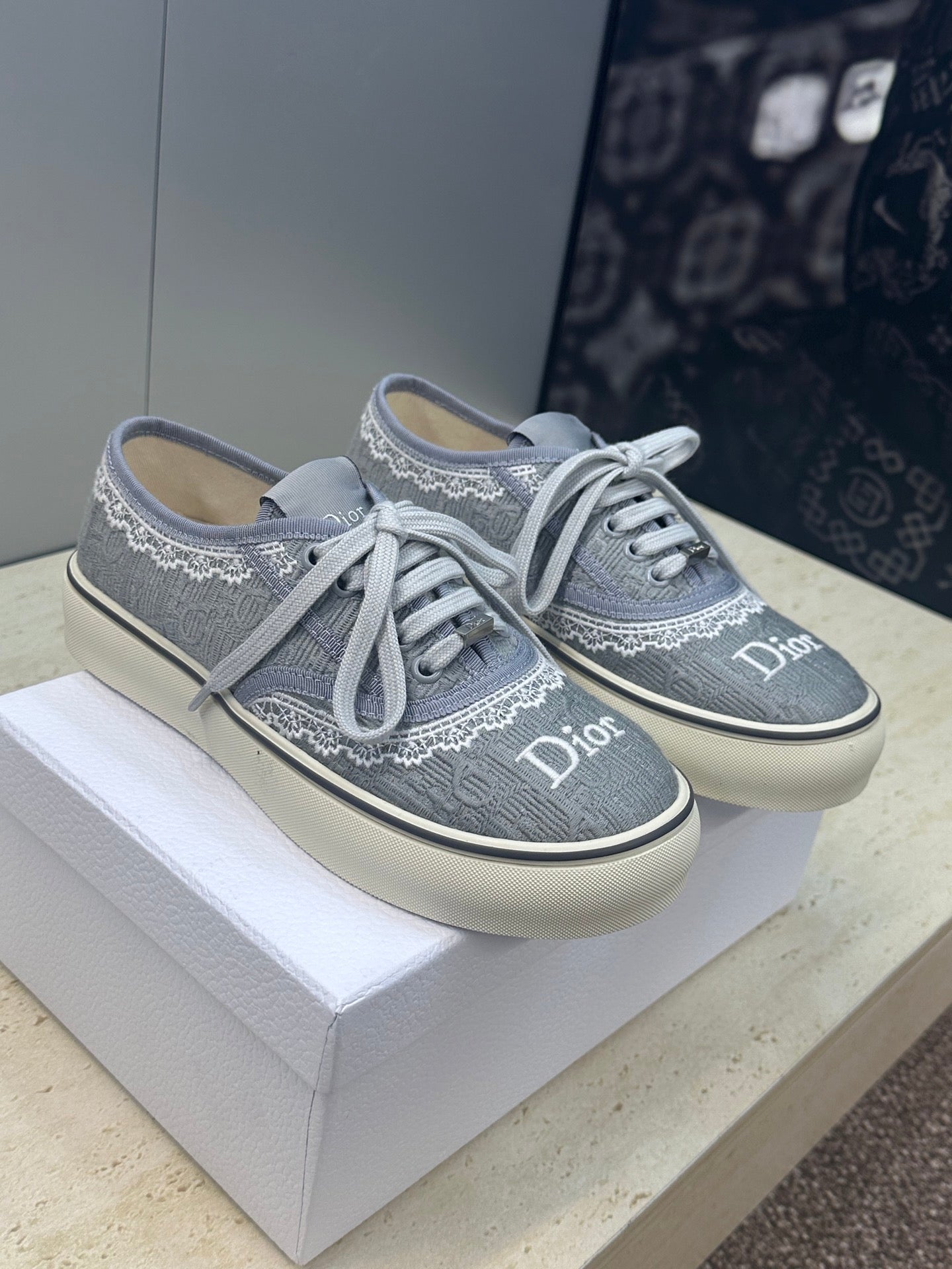 CD Saltwind Sneaker Dark Grey Cotton 633080