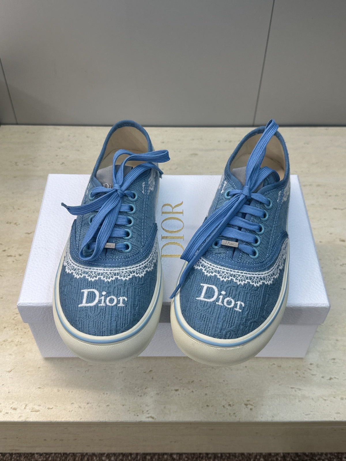 CD Saltwind Sneaker Light Blue Cotton 633081
