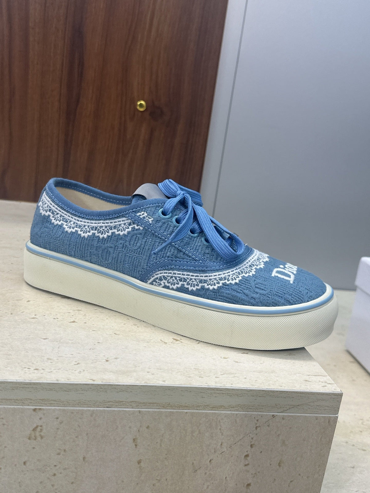 CD Saltwind Sneaker Light Blue Cotton 633081