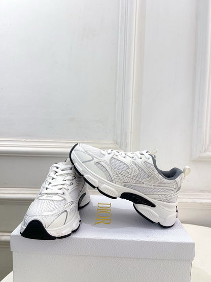 CD SS26 B30 Sneakers White Cowhide Mesh 631929