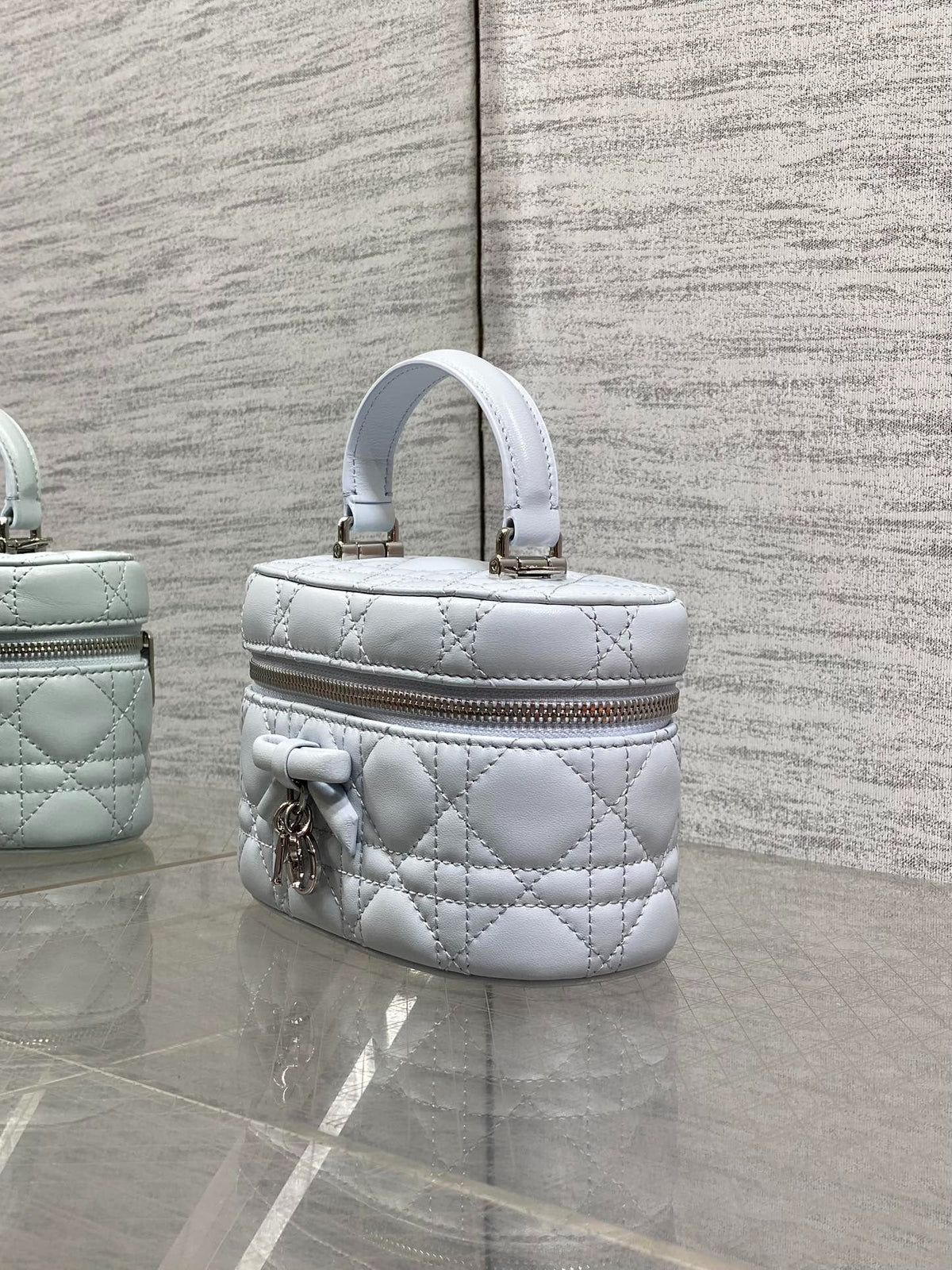 CD 2026 Vanity Bag 17.5cm Cannage Lambskin 289248