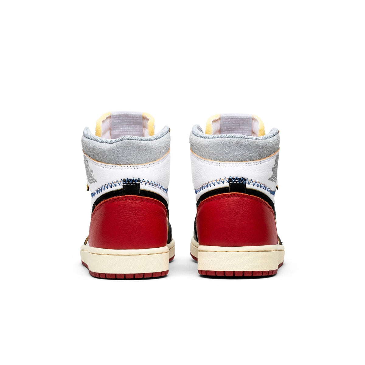 Union LA x Air Jordan 1 Retro High NRG ‘Black Toe’ BV1300-106 Sneakers - Prem...